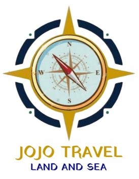 JOJO TRAVEL LAND AND SEA logo